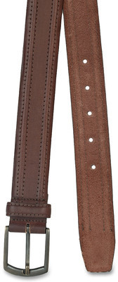 

Paradigm Design Lab Men Casual Brown Genuine Leather Belt