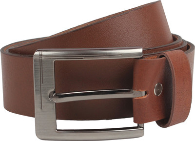 

Exotique Men Formal Tan Genuine Leather Belt