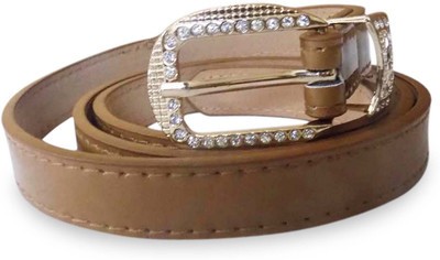 

Rege Girls Casual Brown Artificial Leather Belt