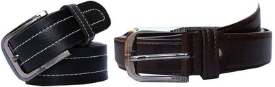 

Winsome Deal Men Formal, Casual Black, Brown Artificial Leather Belt