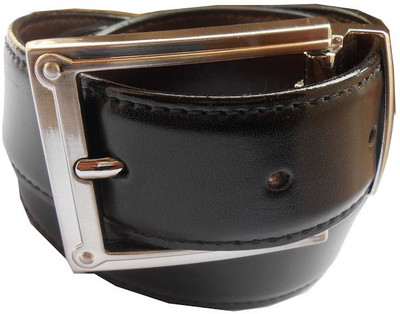 

B.S.Chadha Group Men Casual Black Synthetic Reversible Belt