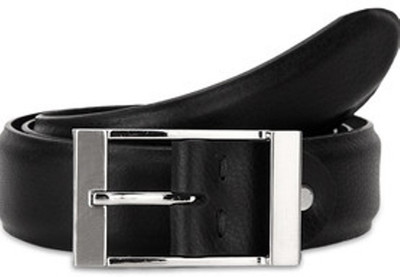 

Paradigm Design Lab Men Casual Black Genuine Leather Belt
