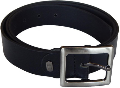 

Shilgrow Men Casual Black Genuine Leather Belt