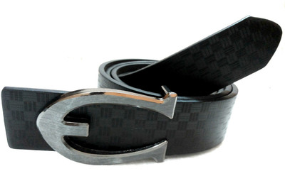 

Mode Boys Casual, Formal Black Genuine Leather Belt, Black-67