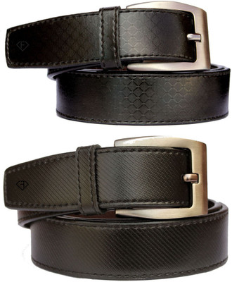

Fashius Men Black Artificial Leather Belt, Black-01