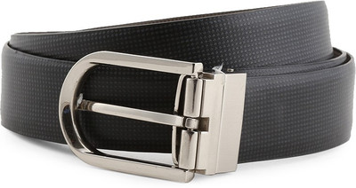

Tommy Hilfiger Men Black, Beige Reversible Belt, Black/toupe