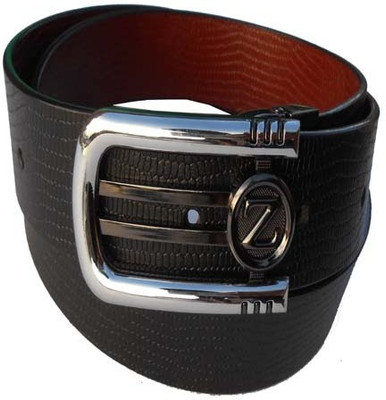 

M&Ms Men Formal Black Genuine Leather Reversible Belt