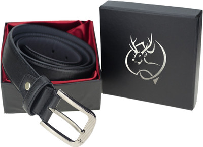 

Genious Men Casual, Formal, Party Black Genuine Leather Belt