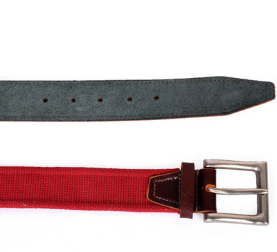 

Buckle Up Men Brown Genuine Leather Belt