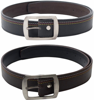 

Skyways Men Casual Black, Brown Artificial Leather Belt