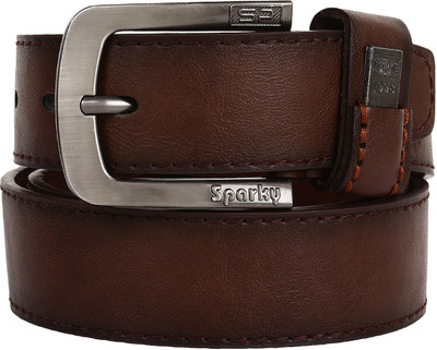 

Sparky Men Brown Synthetic Belt