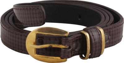 

SRS Women Casual Brown Artificial Leather Belt, Brown-103