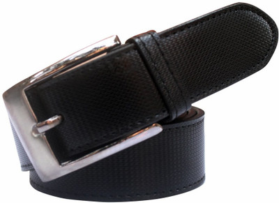 

Bacchus Men Formal Black Artificial Leather Belt