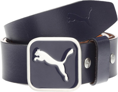 

Puma Men Blue Genuine Leather Belt