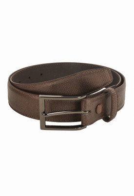 

Pacific Gold Men Formal Brown Artificial Leather Belt