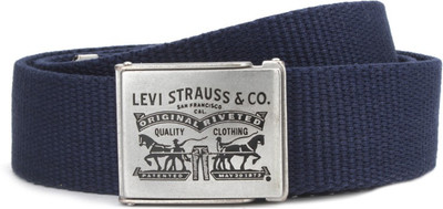 

Levi's Men Blue Canvas Belt