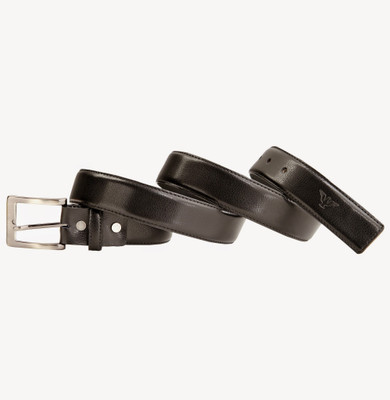 

Kamillo Men Casual Black Genuine Leather Belt