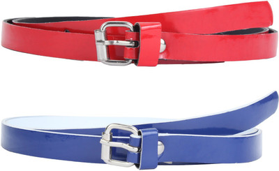 

SRS Women Casual Blue, Red Synthetic Belt