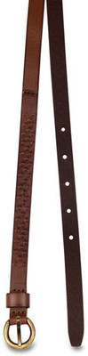 

Paradigm Design Lab Men Casual Tan Genuine Leather Belt