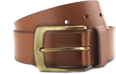 

Pepe Jeans Men Tan Genuine Leather Belt