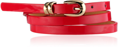 

Calvino Girls Casual, Evening/Party Red Artificial Leather Belt