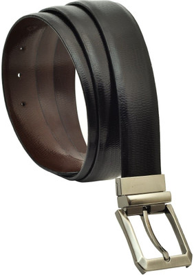 

Hawai Men Casual, Formal Black Genuine Leather Belt, Black-01