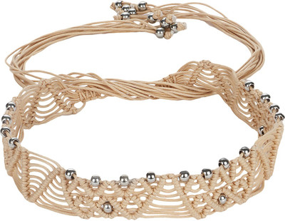 

Jainsons Women Casual Beige Canvas Belt