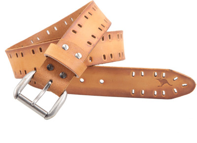 

Kangoo Men Casual Tan Genuine Leather Belt