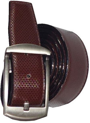 

AmahapGlamourDaze Men Formal Brown Artificial Leather Belt