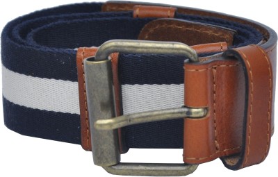 

French Connection Women Casual Blue, White, Brown Synthetic, Genuine Leather Belt, Nocturnal