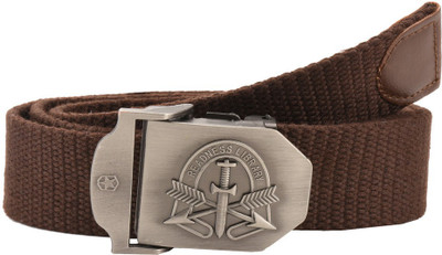 

Tiekart Men Casual Brown Metal Belt