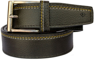 

Fashius Men Black Artificial Leather Belt, Black-01