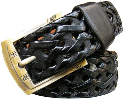 

Winsome Deal Men Casual Black Artificial Leather Belt