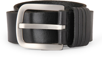 

Louis Philippe Men Black Genuine Leather Belt
