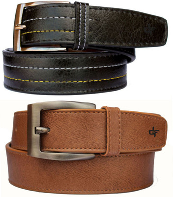 

Dude Fashion Men Multicolor Artificial Leather Belt