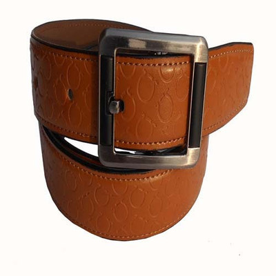 

M&Ms Men Tan Texas Leatherite Belt