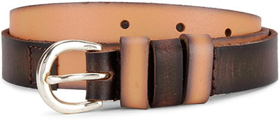 

Fastrack Women Tan, Brown Genuine Leather Belt