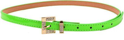 

Tiekart Women Casual Green Synthetic Belt