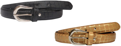 

Winsome Deal Women Casual Multicolor Artificial Leather Belt
