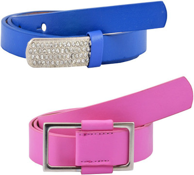 

Antiformal Women Casual, Party Multicolor Artificial Leather Belt