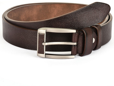 

Buckle Up Men Formal Brown Genuine Leather Belt