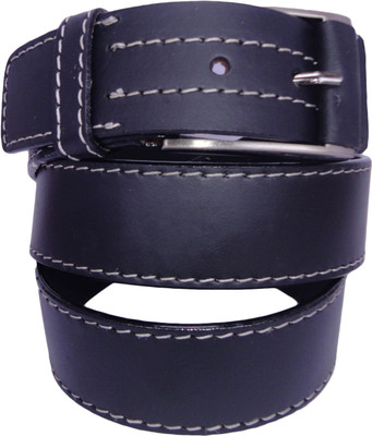 

Revo Men Casual Black Genuine Leather Belt