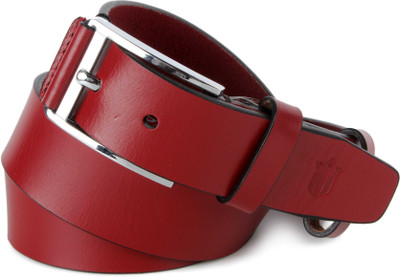 

Louis Philippe Men Red Genuine Leather Belt
