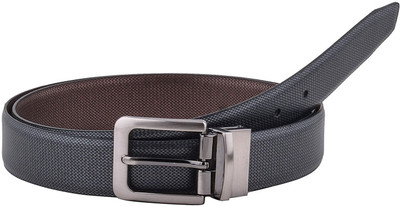 

Brounplus Boys Formal Black Artificial Leather Reversible Belt, Black;brown