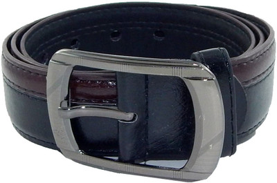 

Els Men Black Synthetic Belt, Black-10