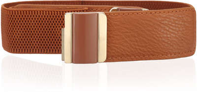 

Calvino Girls Casual, Evening/Party Brown Artificial Leather Belt