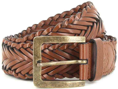 

U.S. Polo Assn Men Brown Genuine Leather Belt