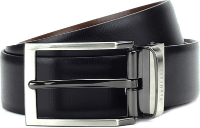 

Van Heusen Men Brown, Black Metal Reversible Belt, Black;brown