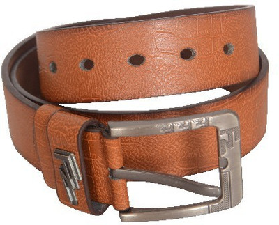 

Aam Shopping Men Casual Brown Artificial Leather Belt