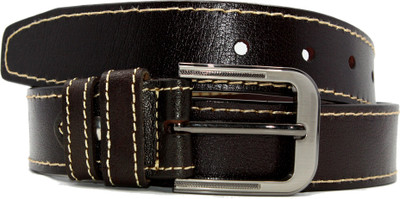 

RAZA Men Casual Black Genuine Leather Belt